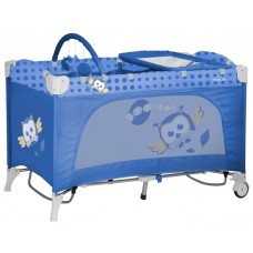 Манеж детский Travel Kid 2 Blue Baby Owl LORELLI (10080221418)